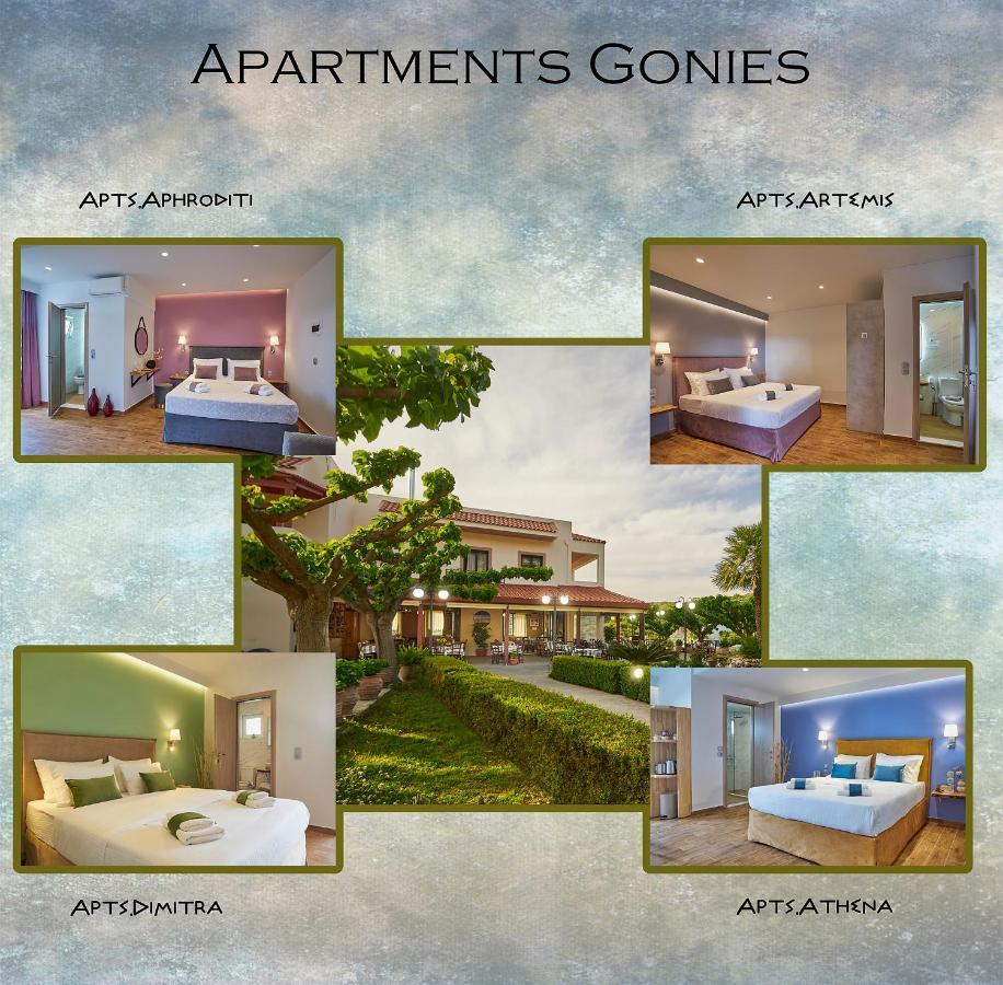 Apartments Gonies - Artemis Goníai Buitenkant foto